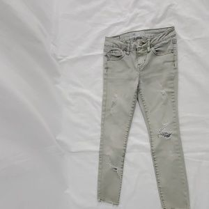 RSO grey washed Jean's girls size 7